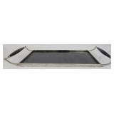 Black Handled Tray - 12" x 26"