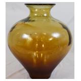 Amber Vase 15"