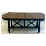 Dining Table, Wood Finish Top 31x76x26