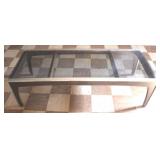 Glass Top Coffee Table - 21" x 52" x 16"