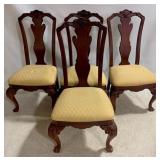 4 Queen Anne Dining Chairs