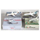 4 Die Cast Airplanes w / Boxes