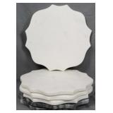 6 Marble Trivets 8.5"