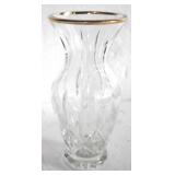 Crystal Vase - 9.5" Tall