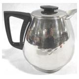 Stainless Steel Coffee Pot - 8" x 8"