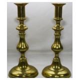 Pair of Brass Candlesticks 10"