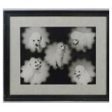 Framed Print of Dogs 15.5x18.5