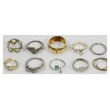 10 Assorted Rings