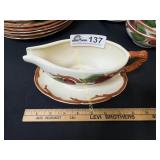 Franciscan Apple gravy boat