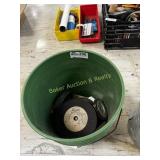 Bucket of grinding/ sanding wheels