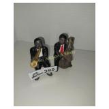 Jazz player Salt & Pepper shakers