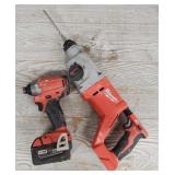 Milwaukee Rotary Hammer & Impact Driver