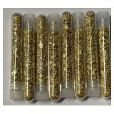 (8) Bottles of Gold Flake Leaf #2