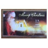 Benchmark ï¿½-Grain Gold Bar: Merry Christmas