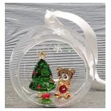 Swarovski Crystal Glass Ornament