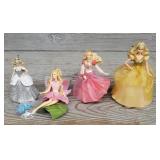 (4) Hallmark Barbie Christmas Ornaments