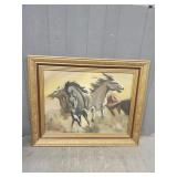 Horse Painting By Ethelynn Coleman