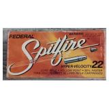 (500) .22 Federal Spitfire 32 gr. Hollow Point