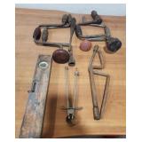 Old Hand Drills & Level