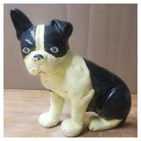 Cast Iron Boston Terrier Door Stop