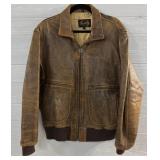 Scully Menï¿½s Size 44 Brown Leather Jacket