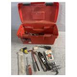 Red 19ï¿½ Tool Box w/Tools