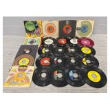 (40) Vinyl Record Variety Plus (40) 45ï¿½s