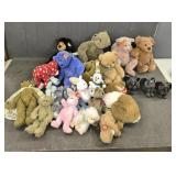 Large Variety of TY Bears & Babies