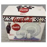 (Sealed) Coca Cola 16pc Dish Set