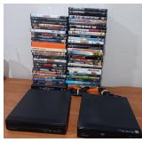 Variety of DVDs & 2 DVD Players