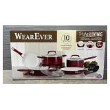 Wear Ever (10)Pc Ceramic Cookware