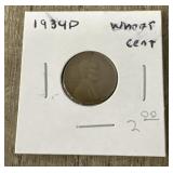 1934 D Wheat Cent