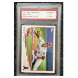 Graded Mike Trout Topps Rookie Cup Card