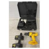 Dewalt 18Volt Drill w/Battery, Charger & Case