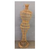 Wicker Dress Form Mannequin