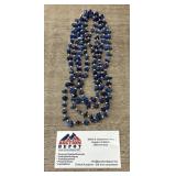 Vintage Lapis Lazuli & Pearl Necklace