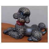 Ceramic Poodle Door Stopper Decor