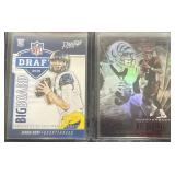 (2) Joe Burrow & Jared Goff Rookie Cards