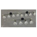 (3) 32" 4-Light Globe Lights #1