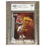 Grade 10 Patrick Mahomes Silver Aspire Card