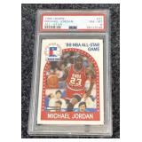 PSA 8 Michael Jordan 1989 Hoops Card