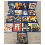 (17) Blu-Ray Movies Variety