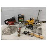 Chainsaws & Assorted Tools