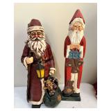 Folk Art Santas