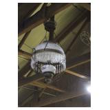 hanging oil parlor light