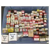 110+ Various Radio Tubes in Boxes