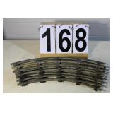 8 ~ Lionel 027 Gauge Track Curved Pieces