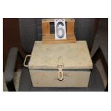 Locking Metal Box 6 X 12 X 9 1/2