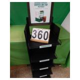 Starbucks Display Rack 58" T X 14.25" W X 12.5" D-