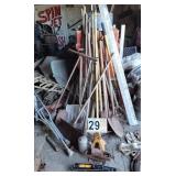 Group of Tools ~ Shovels ~ Post Hole Diggers